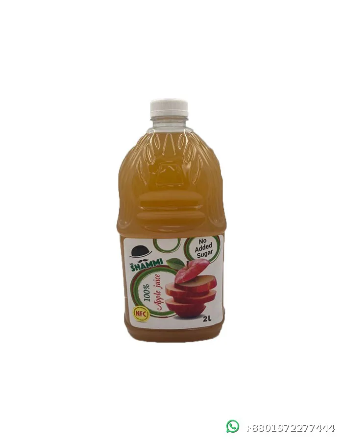 Mr Shammi No Sugar Added Apple Juice 2L