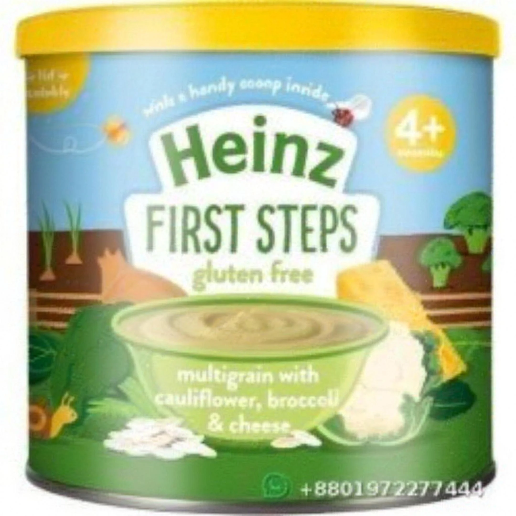 Heinz First Steps Multigrain Cauliflower Broccoli & Cheese 200g