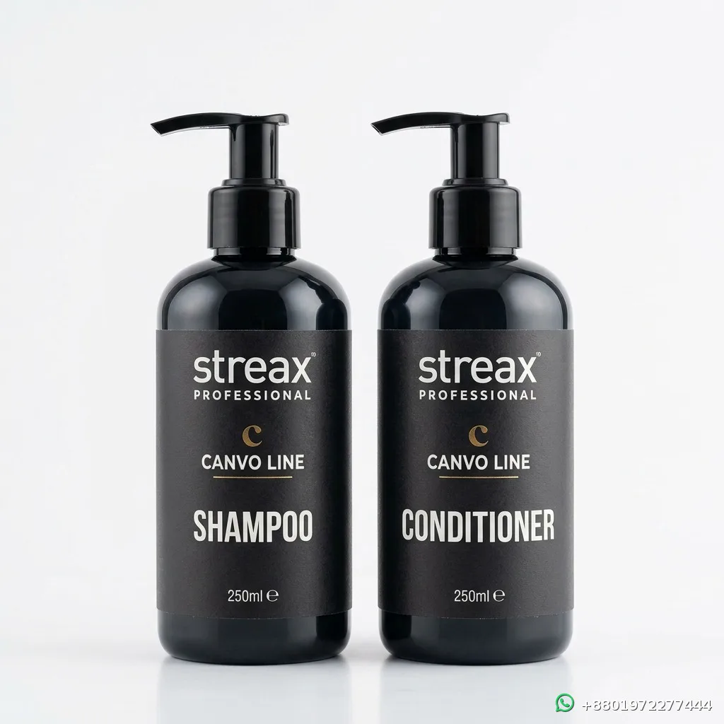 Streax Professional Canvo Line Shampoo and Conditioner Set 250ml+250ml