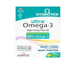 Vitabiotics Ultra Omega 3 Fish Oil 60 Pcs