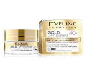 Eveline Luxurious Firming Cream Serum With 24K Gold 40+ Day &amp; Night 50Ml