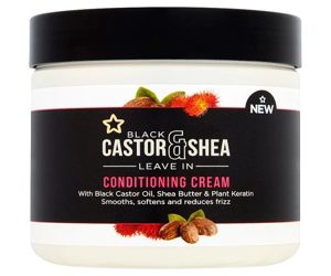 Superdrug Castor &amp; Shea Leave-in Conditioning Cream 250ml