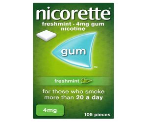 Nicorette Freshmint 4mg Gum 105 pieces