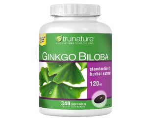 Trunature Ginkgo Biloba 120mg 340 Softgels