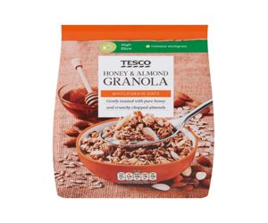 Tesco Honey And Almond Granola 1Kg