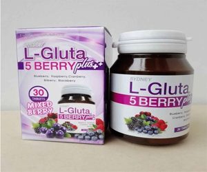Sydney L-Gluta 5 Berry Plus Whitening Vitamins 30 Tablets