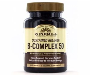 Windmill B- Complex 50 Sustained Release 60 Tablets