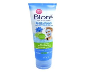 Biore Blue Agave &amp; Baking Soda Whipped Nourishing Detox Mask 110g