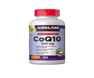 Kirkland Signature CoQ10 300mg 100 Softgels