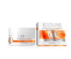 Eveline Bioactive Vitamin C Lightening Rejuvenating Face Cream Day &amp; Night 50ml