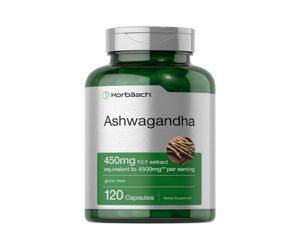Horbaach Max Strength Ashwagandha 450mg 120 Count