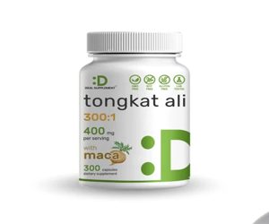 Deal Supplement Tongkat Ali  400mg & Maca Root 400mg 300 Capsules