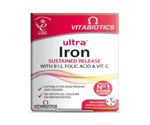 Vitabiotics Ultra Iron 30 Tablets