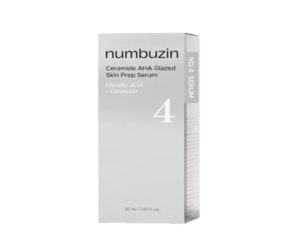 Numbuzin No 4 Ceramide AHA Glazed Skin Prep Serum 30ml