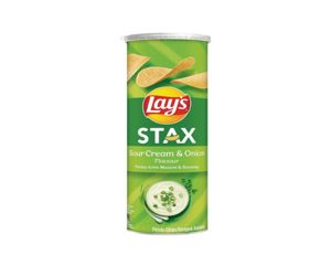 Lays Stax Sour Cream and Onion Chips 135g