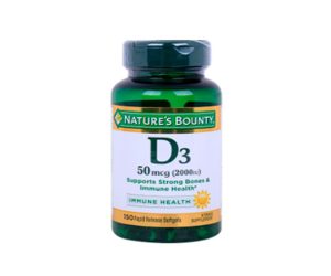 Nature’s Bounty Vitamin D3- 150 Softgels