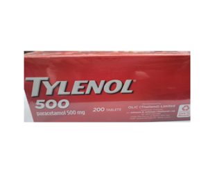 Tylenol for Adults 500mg 200 Caplets