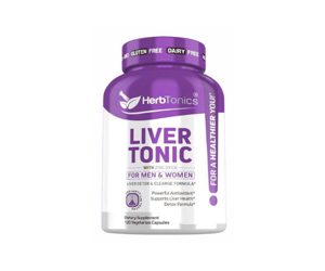 Herbtonics Liver Tonic 120 Vegan Capsules
