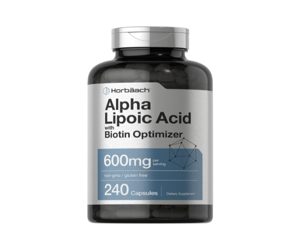 Horbäach Alpha Lipoic Acid with Biotin Optimizer 600mg 240 Capsules