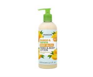 Creightons Body Bliss Mango &amp; Papaya Hand And Body Lotion 400ml