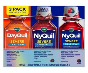 Vicks DayQuil and NyQuil Severe Cold Value Pack 3 ct.