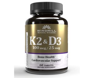 Windmill Vitamin K2 & D3 60 Tablets