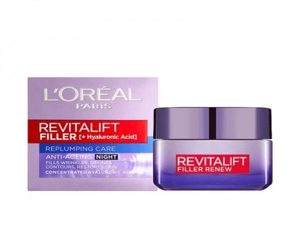 L’Oreal Revitalift Filler Replumping Carea Anti Agening Night Cream 50ml