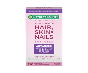 Nature’s Bounty Advanced Hair Skin &amp; Nails 150 Rapid Release Softgels