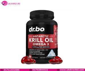 Dr.bo Antarctic Krill Oil Omega 3 60 Softgels