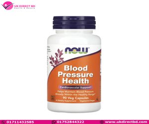 Now Food Blood Pressure Health 90 Veg Capsules