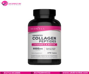 Neocell Grassfed Collagen Peptides + C &amp; Biotin 270 Caplets