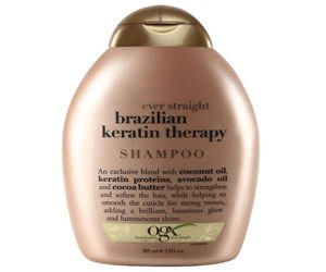 OGX Straight Brazilian Keratin Therapy Shampoo 385ml