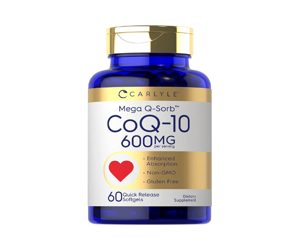 Carlyle CoQ10 600mg 60 Softgels