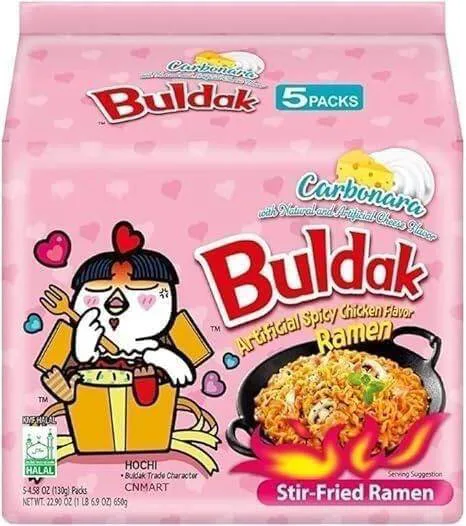 Samyang Carbonara Hot Chicken Flavor Ramen 130g