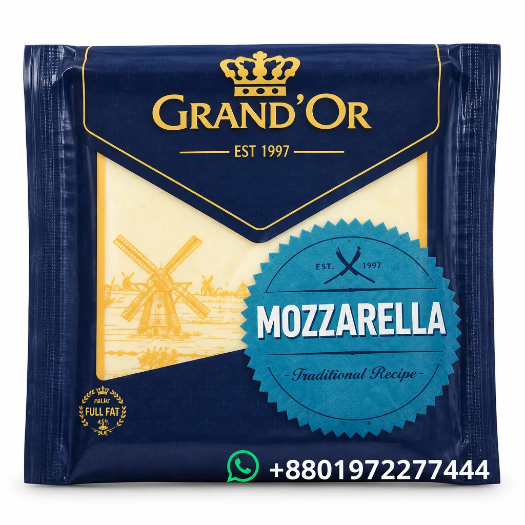 Grand'Or Mozzarella Premium Sliced Cheese 160g