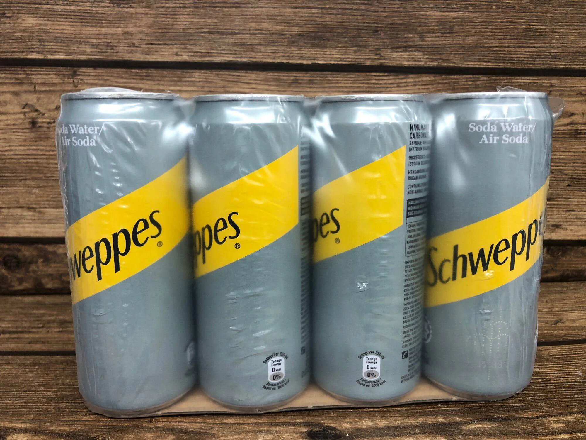Schweppes Soda Water Can 320ml