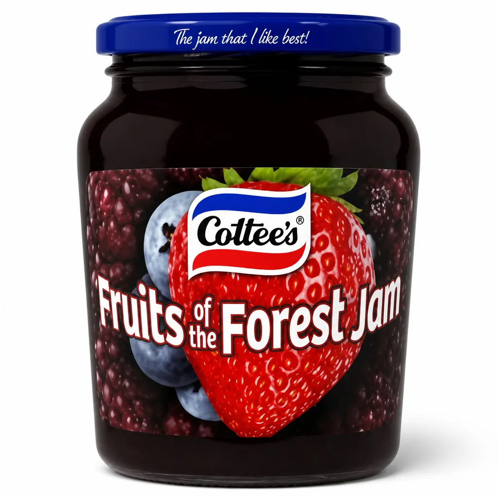 Cottee's Fruits of the Forest Jam 500g