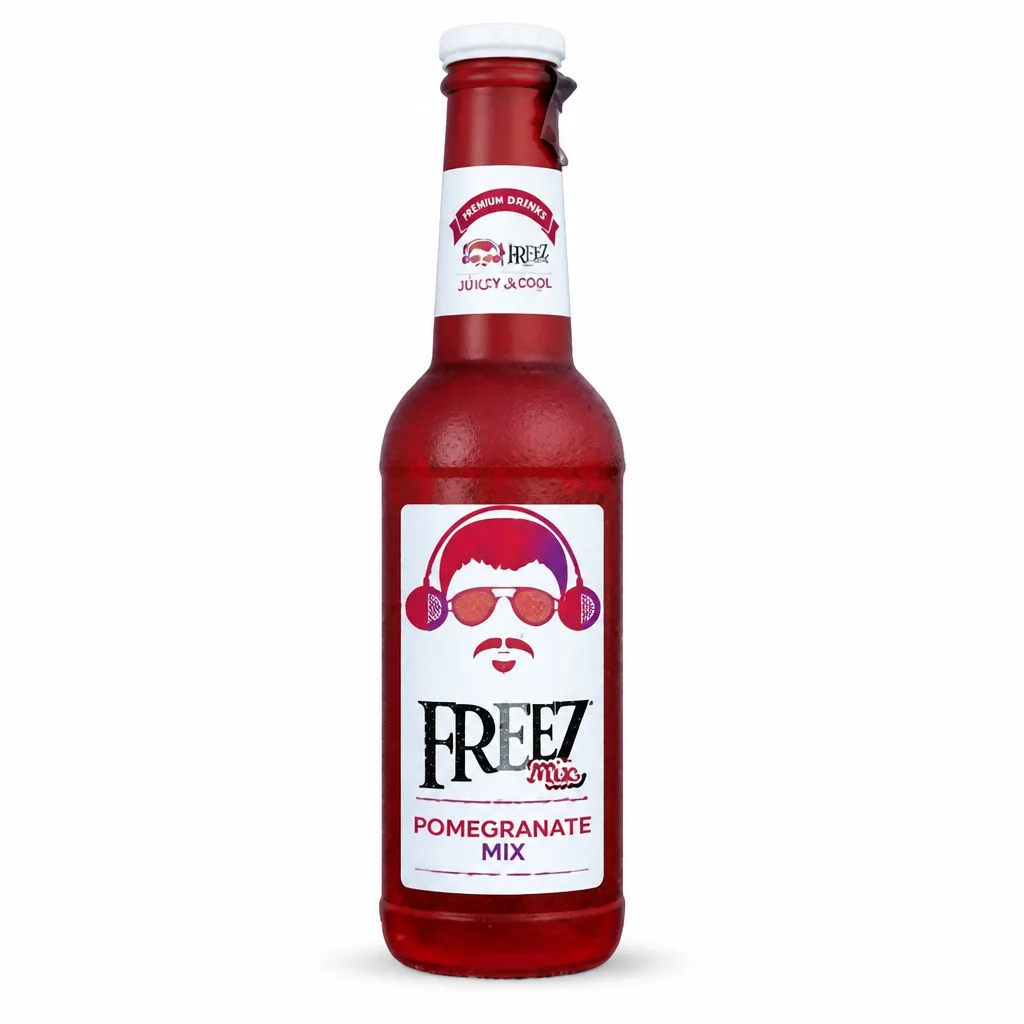 Freez Mix Pomegranate Mix Carbonated Flavored Drink