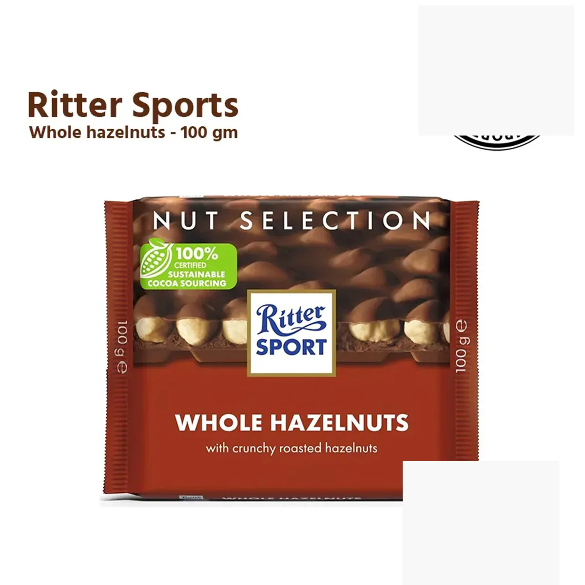 Ritter Sport Hazelnuts 100g