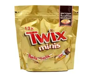 Buy Twix Minis 13x 260g - Delicious Chocolate Treats or Get Your Hands on Twix Minis 13x 260g - Irresistible Chocolaty Delights