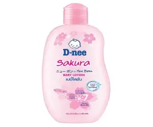 D-nee Sakura Hypoallergenic Tested Baby Lotion 200ml: Gentle and Safe Skincare Solution for Your Little One