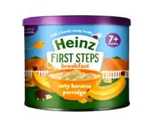 Heinz First Step Oaty Banana Porridge 7+ Months 240g - Nutritious Baby Food