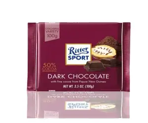 Indulge in the Richness of Ritter Sport 50% Dark Chocolate - Shop Now at [Website Name]