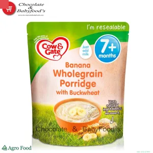 Cow & gate Banana Wholegrain Porridge with Buckwheat 200 gm