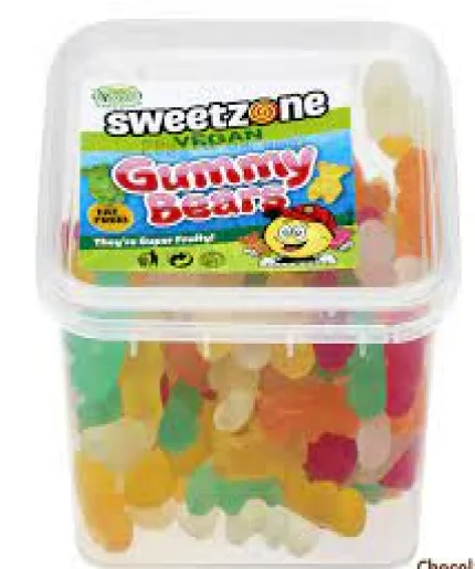 Shop Sweetzone Vegan Fizzy Gummy Bears - A Delicious Twist on Classic Gummies!
