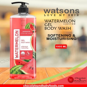 Watsons Watermelon Gel Body Wash 1000ml: Refresh and Revitalize Your Skin