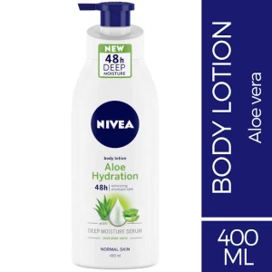 Nivea Aloe & Hydration Body Lotion 400ml - Quench Your Skin's Thirst with Nourishing Moisture