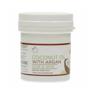 Superdrug Coconut Oil with Argan Oil 125ml: Nourish and Hydrate Your Hair and Skin