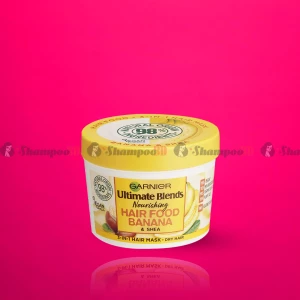 Garnier Ultimate Blends Hair Food: Nourishing Banana 3-In-1 Dry Hair Mask for Silky, Smooth Locks