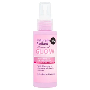 Superdrug Naturally Radiant Glow Revitalising Facial Spritz: Get Instant Radiance, 100ml
